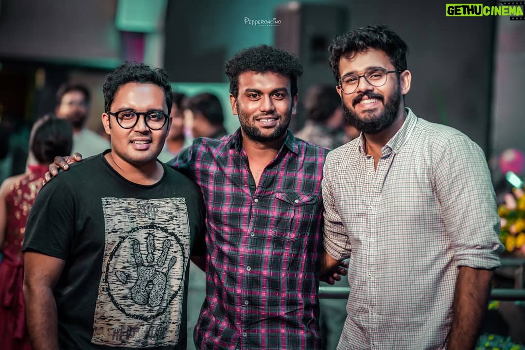 Jeevan Mammen Stephen Instagram - AFK Music Video Launch 🤩🤩 Thanks to @beniveesjo Pepperoncino Photography for the click❤️❤️ #argentinafanskattoorkkadavu #musicvideolaunch #heymadhuchandrike #gopisundar #vijayyesudas #melody #brothers #karikku #feelthefreshnessinside