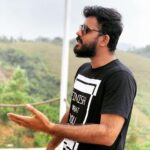 Jeevan Mammen Stephen Instagram - Hide your eyes and Speak your heart out Photo courtesy: @zabithnasser #black #vagamon #tripwithfriends