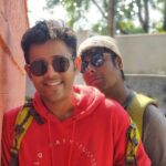 Jeevan Mammen Stephen Instagram - Appo Trip On!!! Padam pidichathu: @anu_aka_george #karikku #tour #bts #chilling