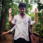 Jeevan Mammen Stephen Instagram - Plus 2 BTS!!!🤩🤩 #worklife #funtime #bts #schoollife #karikku
