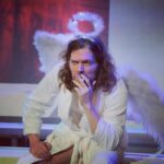 Jeff Blim Instagram - HEY MOM I’M A SMOKING ANGEL AND I LIKE SMOKY TREATZ #boomsticktheater