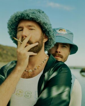 Jeffery Self Instagram - We got high for @budsdigest! 💚

Geniuses: 📸 @jgeigs 👗 @haleytju