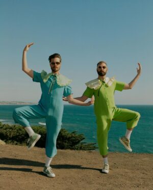 Jeffery Self Instagram - We got high for @budsdigest! 💚

Geniuses: 📸 @jgeigs 👗 @haleytju