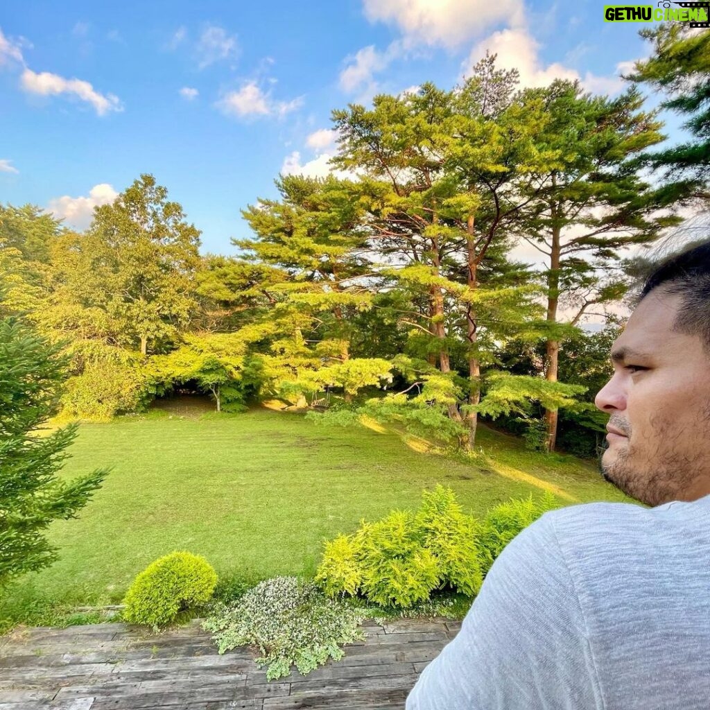 Jeffrey Cobb Instagram - There are beautiful things and places all around us, we just have to make it a point to seek them out! I spent a day in my Grandmothers home city of Kumamoto. I didn’t do the city like last time, but I got the beauty and scenery away from the lights! I love the little getaways I’m able to go on, you should too! And yes I was an astronomer, I believe I saw Uranus! #DadJokes #JeffCobb #NJPW #Kumamoto #Aso #Stargazing #Uranus #SPLX #Nature #MotherNature Aso, Kumamoto, Japan