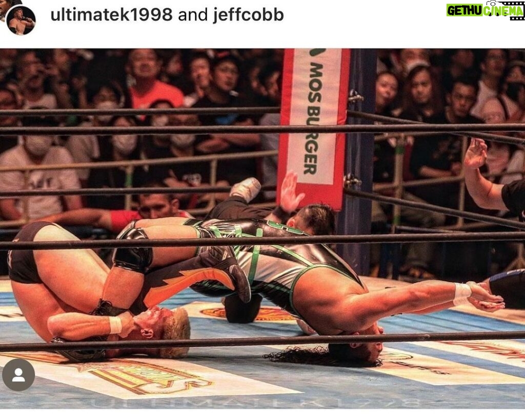 Jeffrey Cobb Instagram - Sometimes I’ll bust out some stuff I’ve never used to try and win matches…. All the credit in the world to Zachariah…maybe it’s time to change up the playbook…. Osaka Castle