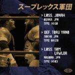 Jeffrey Cobb Instagram - 🏆[JEFF COBB/G1 CLIMAX 32 > COMPLETE STATS] . . . . 📷 @taigaphoto_pw @shukran_njpw @akn__pw #jeffcobb #greatokhan #unitedempire #njpw #newjapan #g132 #g1climax32 #g1climax #newjapanprowrestling #aew #allelitewrestling #forbiddendoor #iwgp #ftr #tagteam #champions #roh #rohwrestling #ringofhonor #新日本プロレス #プロレス #splx