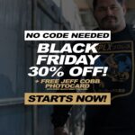 Jeffrey Cobb Instagram - Black Friday Sale for all SPLX gear! Plus a free Photocard, you are welcome! 30% off, go to SuplexApparel.com NOW! #JeffCobb #SPLX #BlackFriday #Sale