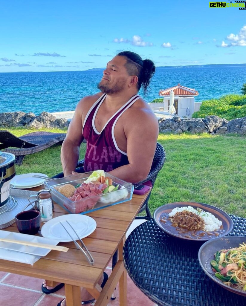 Jeffrey Cobb Instagram - Not a bad way to celebrate a date of birth! Im not gonna ask you to donate to something, just go out and enjoy life and be excellent to each other! #JeffCobb #Birthday #Miyakojima #Okinawa #BeExcellentToEachOther アイランドテラスニーラ