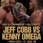 Jeffrey Cobb Instagram - 🔥 This Wednesday ➡️ Jeff Cobb challenges Kenny Omega for the IWGP US Championship‼️ LIVE on AEW Dynamite🏆 . . . . 📷 @taigaphoto_pw #jeffcobb #kennyomega #aew #aewdynamite #theelite #njpw #wrestlekingdom #wk17 #newjapan #newjapanprowrestling #unitedempire #njpwusa #新日本プロレス #teamsplx #splx #プロレス