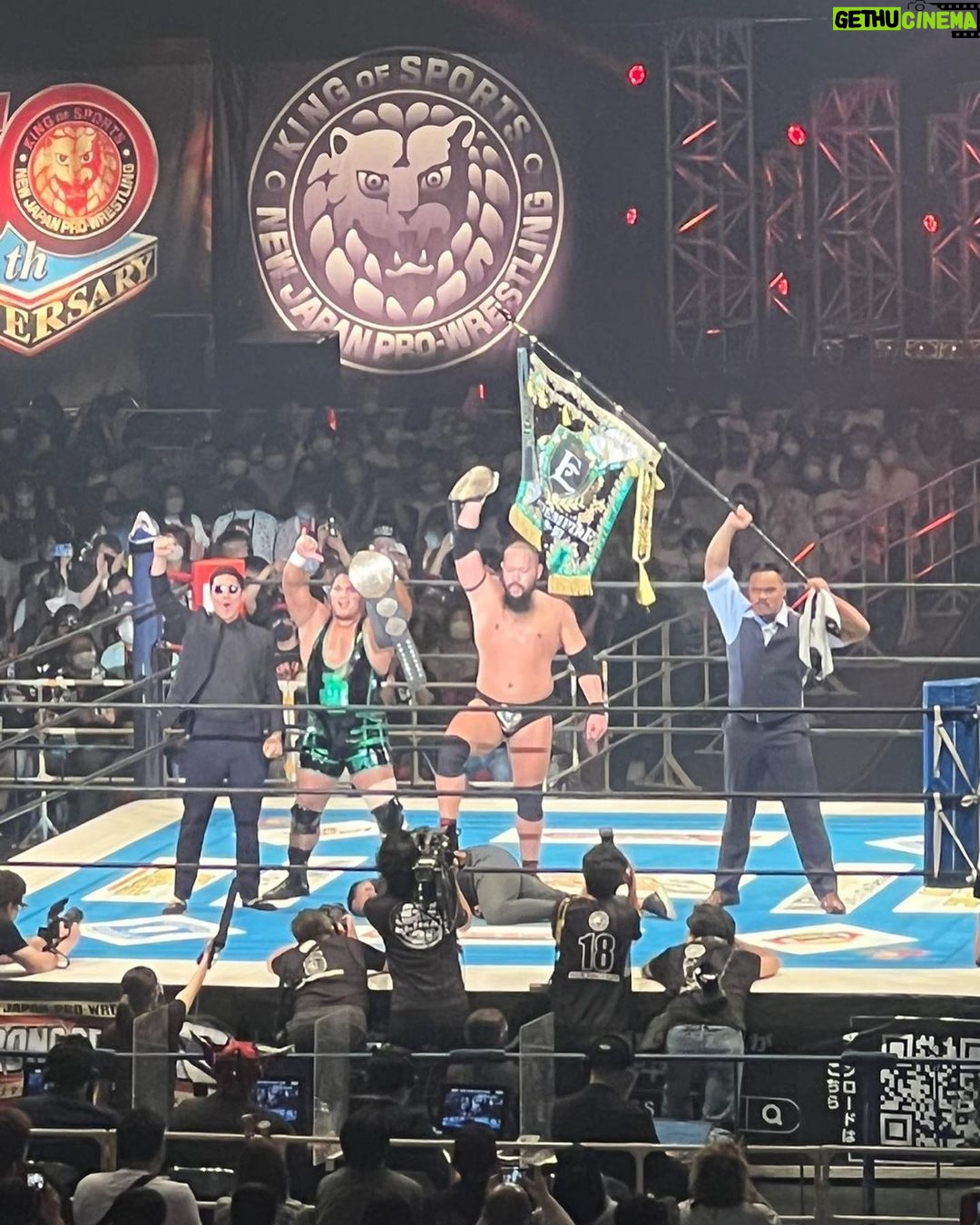 Jeffrey Cobb Instagram - The bigger they are, the harder they Faleβ¦.. which leads to NEW CHAMPS!!! 2X baby! π€π½π€π½π€π½π€π½π€π½ Osaka Castle
