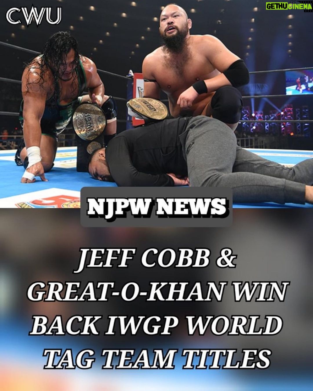 Jeffrey Cobb Instagram - The bigger they are, the harder they Faleβ¦.. which leads to NEW CHAMPS!!! 2X baby! π€π½π€π½π€π½π€π½π€π½ Osaka Castle