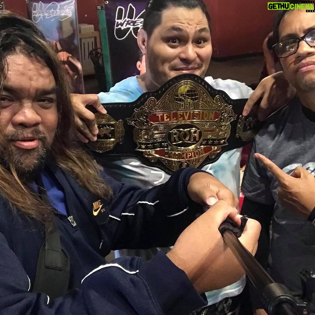 Jeffrey Cobb Instagram - Man…. Waking up to this kinda news definitely ruins the day for ya. When I started training I would hear all the stories about the Hawaii wrestlers before me, so many cool stories. Then slowly but surely they started coming back which was very cool and some of my best times of my life not just in wrestling. When Frank came back I was intimidated to meet him, but soon found out he was such a kind and gentle soul. Unfortunately I didn’t have many photos with him, but have priceless memories. I did include an old school throwback to when we wrestled, and I F-5ed him…. And I thought I heard him say “weeeeeeeee”. We came back to the locker room and he was laughing and so giddy that someone picked him up and threw him that he did say weeeee and thought he was on a carnival ride, it made me laugh with him. I will also miss you whispering in me ear in a match, “Sorry bah” Thank you for that! Frank Bakiril, rest in love my friend, until we meet again…. And I hope you doing your voices because I’m gonna miss hearing them. #BDF #ShmalKineShnack #SorryBah #BigDaddyFrank