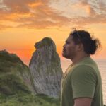 Jeffrey Cobb Instagram - There was a time before all the rain, where I went on an adventure to Iki island…. No smelling roses here, just enjoying the natural beauties like they were intended to be #JeffCobb #IkiIsland #EnjoyNature #AdventureTime #PeePeeShrine #MonkeyRock Amazing Iki island