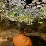 Jeffrey Cobb Instagram - I’ve made a conscious effort to explore and learn more of this wonderful country, more so because this is where my grandmother is from. The years of coming here and just seeing venues and hotel rooms aren’t going to cut it anymore, we must stop and smell the roses and appreciate all the experiences we are offered. #JeffCobb #Japan #ExploreMore #Onsen #Fukuoka #Saga #Sakura