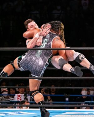 Jeffrey Cobb Instagram - Alex: I’m gonna throw this fool around and then I’m gonna win this match!” Also Alex: “Well shit, maybe I shouldn’t have poked the panda”