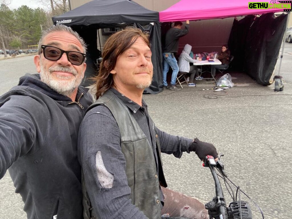 Jeffrey Dean Morgan Instagram - Love this guy. @bigbaldhead is one of the best ever. That’s all. Just real lucky to have him in mine, and my families lives. We all love our uncle norman. Xxjd