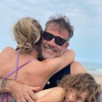 Jeffrey Dean Morgan Instagram - We escaped for a few days to Cape Cod, a tiny 400sq ft cottage on the sand. Magical. It’s our last night here, and don’t want it to end because it was just… perfect. @hilarieburton thank you. For everything. Always. To my punks… y’all kill me in the greatest of ways. Everyone is asleep now… kinda my time when I’m home. And with my time, I’m watching you all sleep. My favorite thing to do. Not creepy at all damn it. Xojd