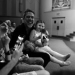 Jeffrey Dean Morgan Instagram - First ballet recital. Who’s more excited?! Photo courtesy @bigbaldhead