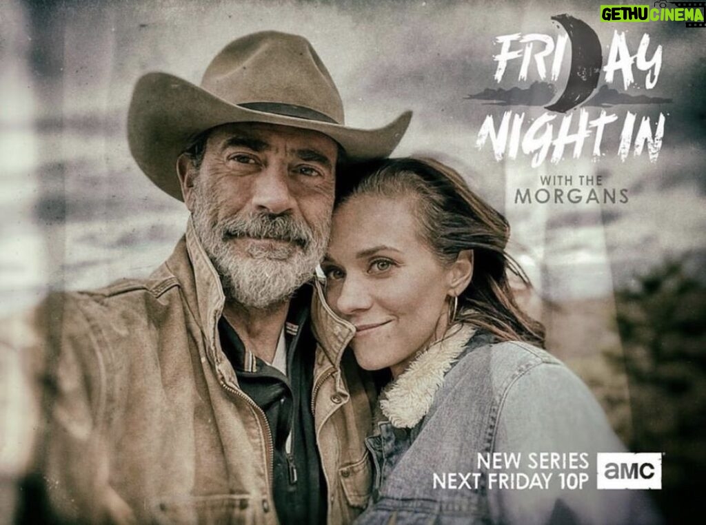 Jeffrey Dean Morgan Instagram - Alright folks. Gonna try something here.... very much, with your help, going to figure this out as we go! Premiers April 17 on AMC at 10pm. @jensenackles and his better half @danneelackles512, and my hugely talented costar, the beautiful @christianserratos (I thought she was next week... NOPE! She’s in #1!!!) will be joining myself and MY better half @hilarieburton. I will be throwing out a bunch more information as I get it... but the plan is to maybe smile and laugh in a time that has been very hard to smile, much less laugh. We will be interacting with fans and I’m sure, NOT fans as well, which is always a good time! I now need to figure out some hashtags... hold while I do some thinking... xoxojd @amc_tv @amcthewalkingdead @themischieffarm @hilarieburton @amctalkingdead #fridaynightinwiththemorgans