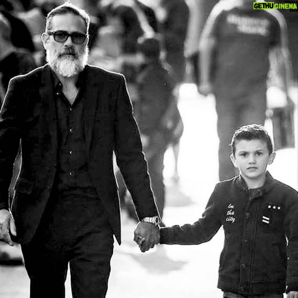 Jeffrey Dean Morgan Instagram - Happy birthday to our dude. 10. Double digits. How the hell did that happen? You were just born like... a second ago?! I love you punk. So much. The best decade of our lives because of you. Me n ma are super lucky and proud. Xoxodad