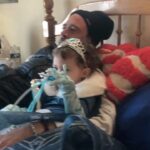 Jeffrey Dean Morgan Instagram - She’s is definitely daddy’s girl! Very possessive... AND I LOVE IT! Happy Valentine’s Day @hilarieburton!! We love you. I swear. Xxxxjd&george