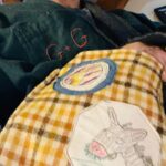 Jeffrey Dean Morgan Instagram - Just wanna thank everyone for birthday wishes... really meant the world hearing from so many folks. And to my three? Thank you for the best birthday a fella could ask for. No getting out this year... so my clan got creative, and made me this... kimono/jacket/shirt thing... that I just love. It’s for sure, my new favorite... kimono/jacket/shirt thing! Has pieces of the past 12 years all over it. Kids made patches... to go along with various clothing items we refused to throw away... because 1. We are sentimental and 2. Well, we are hoarders. This is beyond damn cool. @hilarieburton put it all together... while under same roof as me, and I had no idea. She is the sneaky and magical one. And I am the lucky and EASILY most fashionable one. Xojd