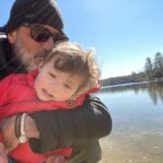Jeffrey Dean Morgan Instagram - Quarantine... turning it into some quality family time. Walks outside and... George... she got into moms lipstick stash... “dada!! Elsa wips!!” Xoxo TWD tonight.... I’ve seen the episode... it’s a great one. Directed by @gnicotero some amazing performances... check out @amcthewalkingdead as the brilliant @samanthamorton is doing an instagram takeover... she is the coolest, most talented, beauty of a person I know. Well... her, and @bigbaldhead!!! AND... @therock... jezus. Dude? Better?