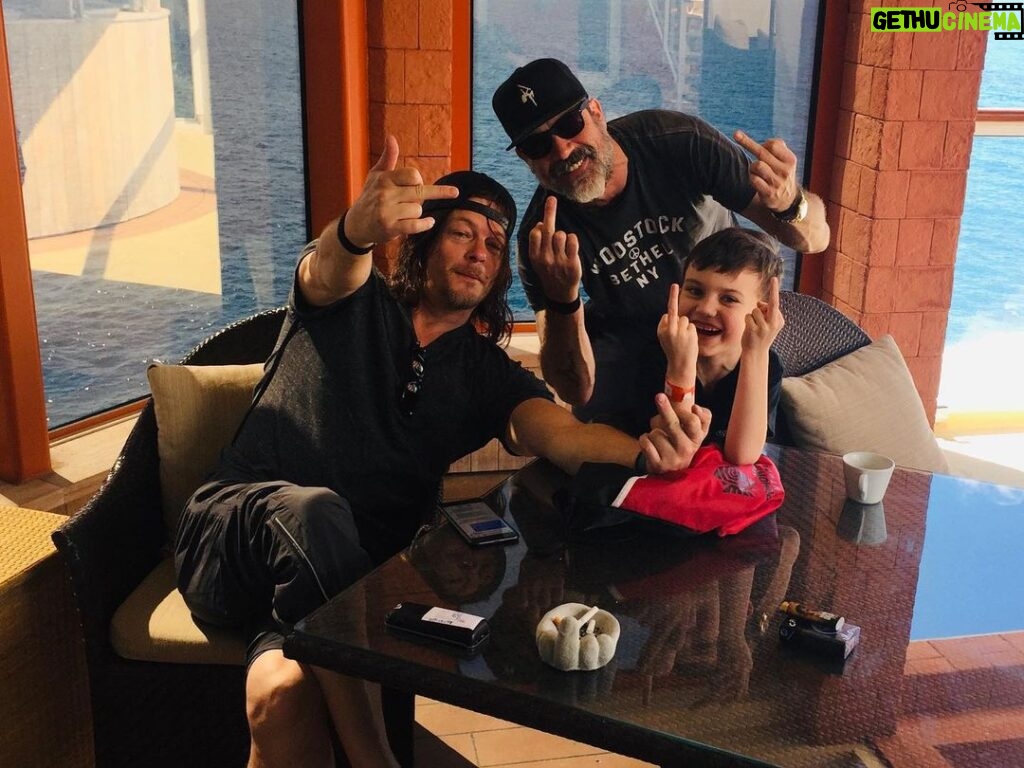 Jeffrey Dean Morgan Instagram - Saw @bigbaldhead shared a photo... figured I’d do some diggin on account of twd back tonight. Man... The adventures we’ve shared over the years, some of the greatest of my life....these pics from our rides, and travels, from Georgia to damn near every corner of this planet... last thing, a video from Madrid....a fan meet and greet... that got a touch bigger than anticipated. Thru good and bad... work, and life... brothers always. Big love. Hope y’all enjoy the show tonight. Good to be back. @amcthewalkingdead