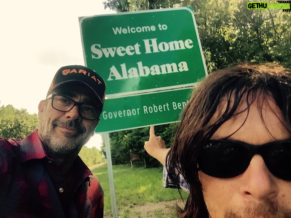 Jeffrey Dean Morgan Instagram - Saw @bigbaldhead shared a photo... figured I’d do some diggin on account of twd back tonight. Man... The adventures we’ve shared over the years, some of the greatest of my life....these pics from our rides, and travels, from Georgia to damn near every corner of this planet... last thing, a video from Madrid....a fan meet and greet... that got a touch bigger than anticipated. Thru good and bad... work, and life... brothers always. Big love. Hope y’all enjoy the show tonight. Good to be back. @amcthewalkingdead