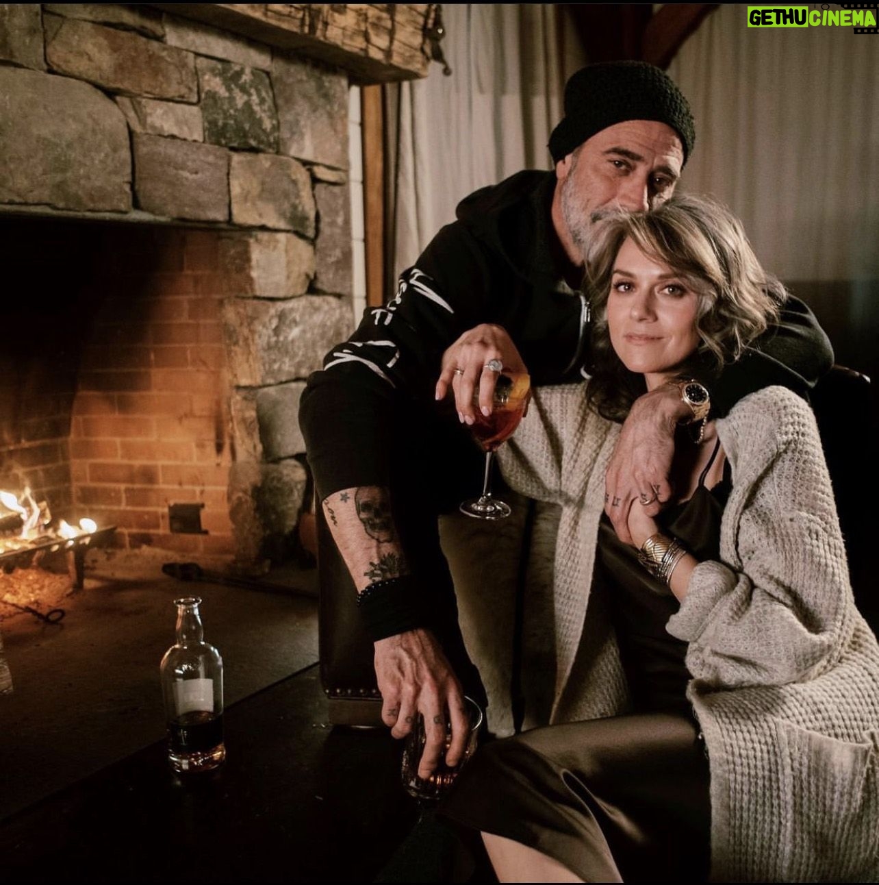 Jeffrey Dean Morgan Instagram - Yep. Wish @hilarieburton and I were actually doing THIS right now… but, alas… thank god for cameras I reckon. @mflibations
