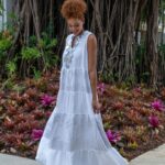 Jeirmarie Osorio Instagram - Embracing the natural flow of life… ✨ Estoy amando esta colaboración con @puresouldesign Gracias por ese día tan hermoso mi Sylma. Hermoso equipo 💛 #Repost @puresouldesign ・・・ "Embrace the natural flow of life in our sustainably chic linen maxi dress, as you connect with your inner peace and spirituality ✨🌿 #BohoChic #SustainableFashion #FindYourZen" . . ph @lustforgood hm @ingridtruepeople model @jeimyosoriooficial