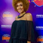 Jeirmarie Osorio Instagram - Gracias #premiosnuestratierra por la invitación a tan lindo evento. Ya soy hija adoptiva de Colombia. 🥹 Gracias al equipo de @malabarsound por hacer esto posible. 👗: @puresouldesign Collar : @yuyufeifel 💄: 🙋🏾‍♀️ ¡Les deseo un día hermoso! ¡Les 💜! #jeimyosorio #colombia Bogotá D.C, Colombia