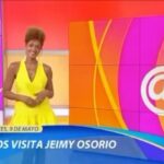 Jeirmarie Osorio Instagram - Día 1 de promo en #Telemundo y soñando despierta…🥹 ¡Fui tan feliz de verles! 🫶🏾 #promo #2222 #jeimyosorio Telemundo Center