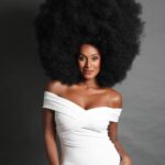 Jeirmarie Osorio Instagram - ¡El Afrooooooo! 📸: @natalyaphoto 💄: @jessme77 #tbt #afro #afrohair #afrobeats #afrobeauty #2021 Miami, Florida
