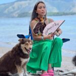 Jelai Andres Instagram – Beach time with my Babies! Super saya nila! Kita naman sa mga ngiti nila. Watch niyo na vl0g nito. Alam nio na san mapapanood yun! Kaka up lang! Love u all