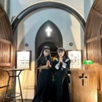 Jelai Andres Instagram - Chruch themed bar in Shibuya Tokyo. 🥂⛪️ (swipe left) Watch the vlog on my yt channel