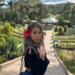 Jelai Andres Instagram – Hi Baby! 💙🖤🌸🌲

#jelaiandres