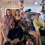 Jelai Andres Instagram – My lucky charms 👭👭 Andres Sisters 🤍
Happy New Year everyone! 

@iamcandyandres @jiosart @wannieesguerra