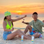 Jelai Andres Instagram - My Best friend and our L’eau Soleil 🌊🏝️☀️ (SWIPE LEFT) #LeauSoleil @beautedermcorporation #JelaiAndres #BuboyVillar #BFFs