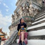 Jelai Andres Instagram - Sawadeekahh 🤍🇹🇭 (swipe left) #JelaiAndres