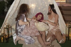 Jelai Andres Instagram - DoLaiNab at my slumber birthday party!!! Vl0g is now up on my yt channel! We love u DoLaiNab babies! ❤️🎂🎉 I’ll be uploading more pics tomorrow