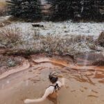 Jenna Boyd Instagram – Such a dreamy day ❄️ Dunton Hot Springs