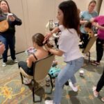 Jenna Dewan Instagram - She’s in her {Irish} dance mom era ☘️ Evie my heart is bursting with pride and happiness for you! To watch you work so hard at your passion, shine so incredibly bright, celebrate wins, work as a team, handle intense pressure, work through disappointment all the while with such grace i could cry all over again we love you so much ❤️❤️❤️❤️