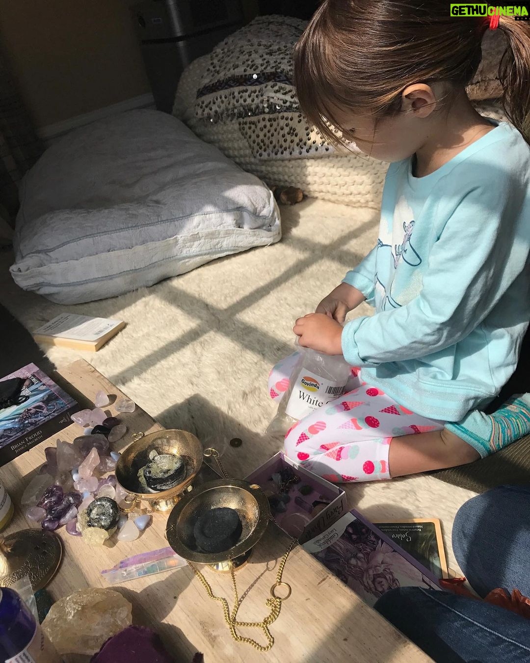 Jenna Dewan Instagram - pov- raising a spirit junkie