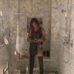 Jennifer Garner Instagram - Five years ago today #PEPPERMINT shot in someone’s beautiful home. I was so filthy, production parked me in the shower between setups to spare the set from my fake blood and real sweat. What a funny job, right?