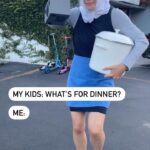 Jennifer Garner Instagram - Invent a ‘restaurant’ for dinner—a menu and an eyebrow pencil go a long way—and you’ve got yourself a good time. ♥️🍝 (Remember pandemic life when we were the only entertainment our kids had?) #FBF