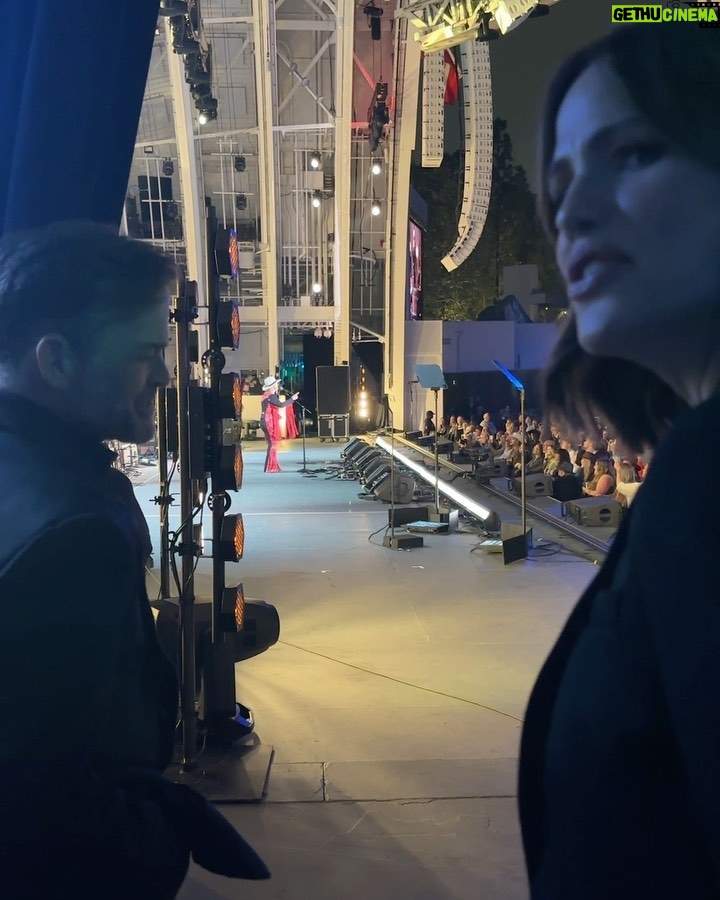 Jennifer Garner Instagram - Our own little Stagecoach celebrating @willienelsonofficial’s 90th birthday. Thank you for including me. Happy birthday, Willie! 🤠♥️ Hollywood Bowl