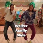 Jennifer Garner Instagram - The Walker Family Slide: a tutorial. #FamilySwitch on @netflix 💃🏻🪩🕺🏻 Choreography by @bethjnicely ♥️