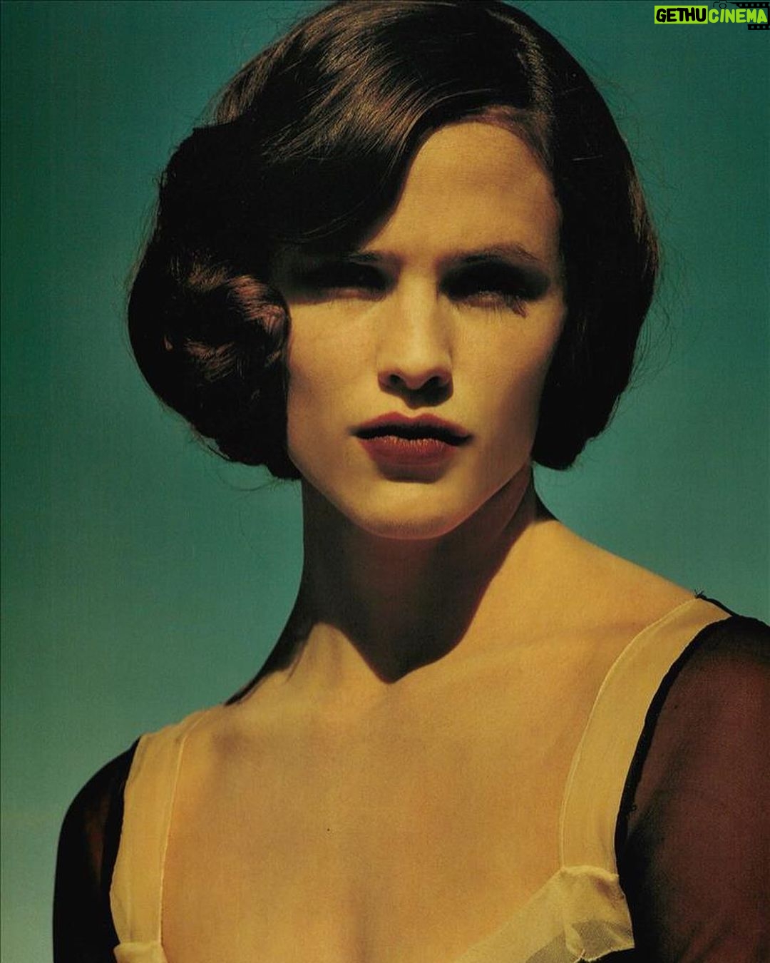 Jennifer Garner Instagram - Twenty whatever years ago, I had one of my first little photo shoots, photographed by @kotobolofo. My publicist, (š@marisaliston) wasnāt available and sent her junior to cover me for the day. @nksolaka, who must have been 22? 23? at the time, somehow talked Mr. Bolofo into pitching me to @vogueitalia for a huge spread. And it happened! Nicole and I got to spend the night in Palm Springsāwe had late night pancakes in bedāand we have been a team ever sinceāfirst in publicity, then managementāwith a deepening respect and friendship over our two plus decades together. Now, Nicole has her own amazing company (š@lindenentertainment with partner š@stconeil), she is the best mom to my Goddaughters, and she is producing the hell out of our current project #FamilyLeave for @netflix. I look at my friend and producing partner and am reminded of the beautiful girl who has fought for me all of our adult livesāever since these images of a younger meāwho had nothing to promote, no job at the time, and who just got lucky being loved by this lionhearted woman. ā„ļø