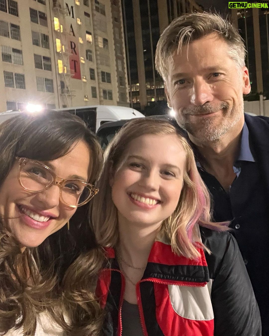 Jennifer Garner Instagram - After our last shot of our last scene— I’ve missed you ever since, @angourierice. Celebrating you on your Aussie birthday, and every day. Happy Birthday, Angoozie. 🥳♥️ #TheLastThingHeToldMe